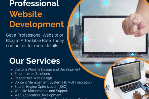 Get a Professional Website at Affordable Rate